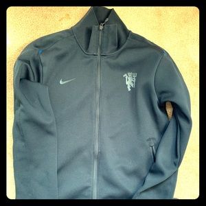 Nike slightly used Manchester United track jacket